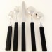 Denby Energy Flatware EBONY 5 Piece Place Setting