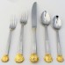 RETRONEU Stainless AVIGNON GOLD 4 Piece Hostess Set NEW
