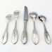 RETRONEU Stainless CARRI 5 Piece Place Setting NEW