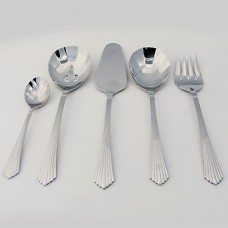 RETRONEU Stainless HERMES 5 Piece Hostess Set NEW