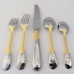 RETRONEU Stainless PRINCE OF WALES GOLD 5 Piece Place Setting