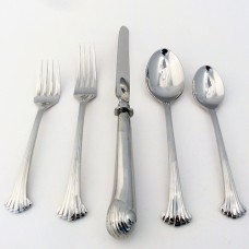 RETRONEU Stainless SCROLL 5pc Place Setting NEW