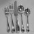 Royal Sheffield silver plate  Rattail plain 5pc