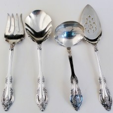 SILVER ARTISTRY by Oneida Silverplate 4 Piece Serving Set