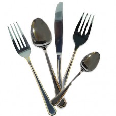 SPLENDIDE Park Lane GOLD 5 Piece Place Setting 