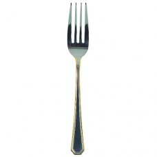 SPLENDIDE Park Lane GOLD Dinner Fork 7.25" long