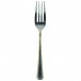 SPLENDIDE Park Lane GOLD Dinner Fork 7.25" long