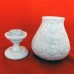 Belleek HURRICANE VOTIVE Bacchus Mask 6.5" tall