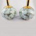 DELFT Made in Holland Vase 8.5" tall Brass top