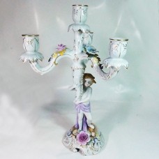 Dresden Candleholder 4 arm 15.5 inches high