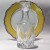 Peill Malachit Decanter #01451 height 10.5"
