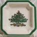 Spode Christmas Tree Ash Tray / Trinket Tray 4.5" Square Spode Christmas Tree Ash Tray / Trinket Tray 4.5" Square