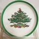 Spode Christmas Tree coaster 4" Diameter