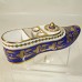 Spode Flat Slipper Ink Stand 6 inches long