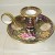 Spode French Flat Candlestick 2" tall