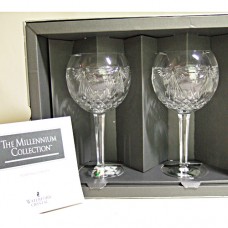 Waterford Millennium 2 Toasting Goblets Prosperity 7.75" 