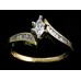 Ladies Diamond Ring Set 14kt Gold