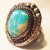 Navajo ring jewellery turquoise silver image 408