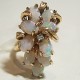 Opal cluster ring $999.