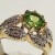 Peridot ring $699