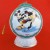 Disney Ornament Ball Mickey and Mini skating