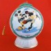 Disney Ornament Ball Mickey and Mini skating