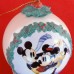 Disney Ornament Ball Mickey and Mini skating