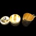ELEGANCE G.E.P. Gold Plated Creamer & Covered Sugar Bowl 