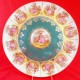 Love Story Plate Light Green 10.5" Bavarian Fragonard