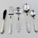 DRESDEN ROSE Reed & Barton SilverPlate Gravy Ladle