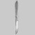 Rogers International Flair Silverplate Butter Spreader