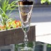 Alexandria Gold by Tiffin Flute Champagne 8.4" tall