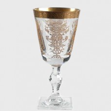 Alexandria Gold by Tiffin Goblet 7.75" tall Alexandria Gold by Tiffin Goblet 7.75" tall