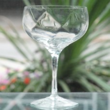 Kosta Boda CHATEAU Saucer Champagne 5.75" tall Sweden NEW