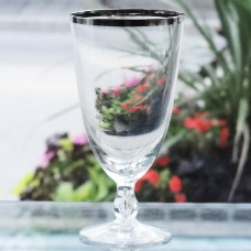 Kosta Boda CONTESSA White Wine 4.75" tall Sweden NEW