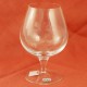 Kosta Boda GINA CLEAR Brandy 5.25" tall Sweden NEW