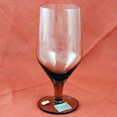 Kosta Boda GINA SMOKE Goblet 6.25" tall Sweden NEW