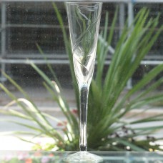 Kosta Boda LINE BLACK Flute 9.5" tall Sweden NEW