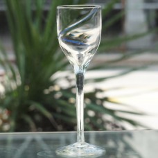 Kosta Boda LINE BLUE Liqueur 5.75" tall Sweden NEW