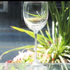 Kosta Boda LOUISE Goblet 9" tall Sweden NEW Never Used