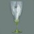Rosenthal Papyrus Green Lager Iced Tea 8" tall