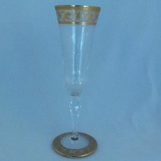 Saint Louis Callot Flute Champagne 7.5 inches tall