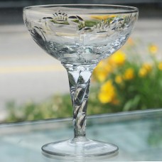 STUART LOUIS Saucer Champagne 4.5" tall NEW