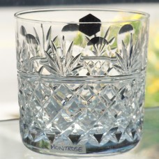 STUART MONTROSE Double Old Fashion 4" tall NEW