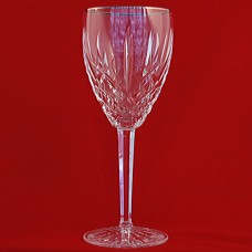 Waterford Araglin Platinum Goblet 8" tall