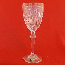 Waterford Hanover Gold Claret Wine 7.5" tall