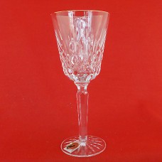 Waterford Lismore Gold Tall Goblet 8.25" tall