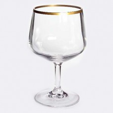 Zwiesel Europa Gold Claret 5.25" tall