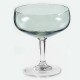 Zwiesel Europa Smoke Saucer Champagne 4.5" tall