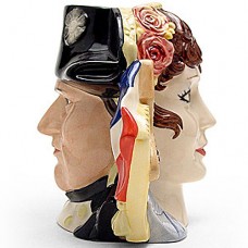 Royal Doulton Napoleon & Josephine D6750 7" tall